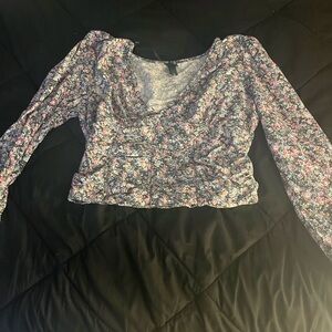 Floral Crop top